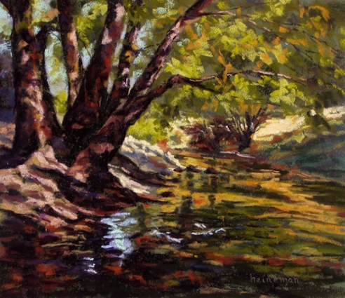 Bear Creek In Evergreen
13x15    Pastel